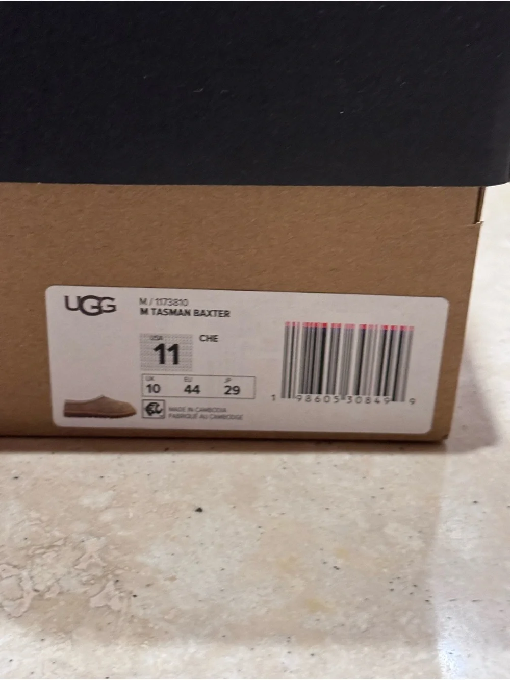 UGG Chocolate Brown Suede Fur-Lined Slip-Ons